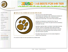 Tablet Screenshot of kuscheltiere-online.de